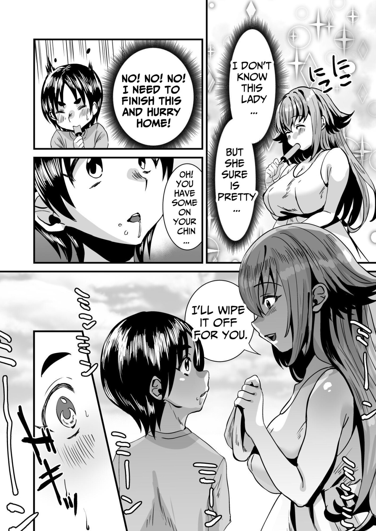 Hentai Manga Comic-Lotion Succubus' Slippery Lewd Dream-Read-4